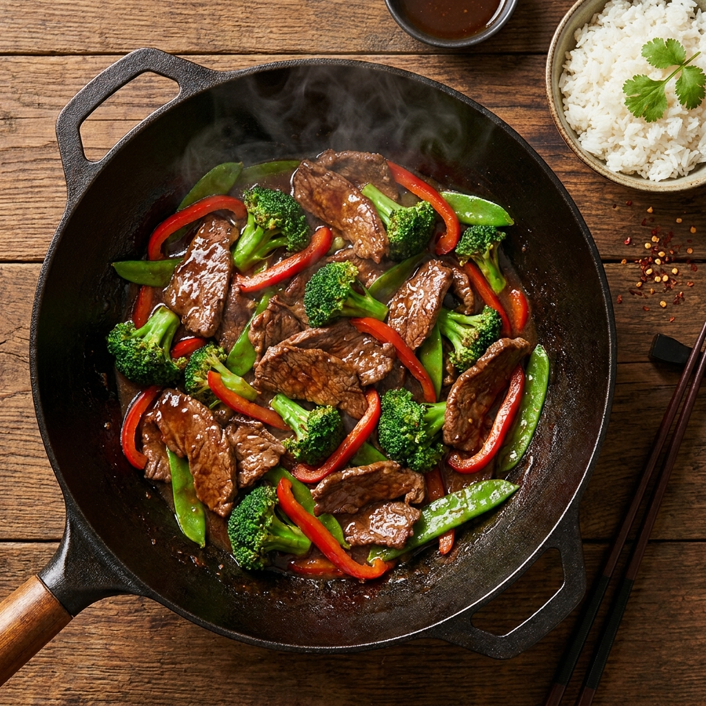 beef stir fry recipe