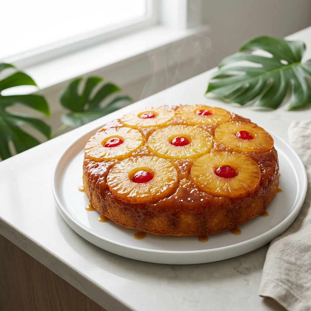 pineapple upside down cake recipe