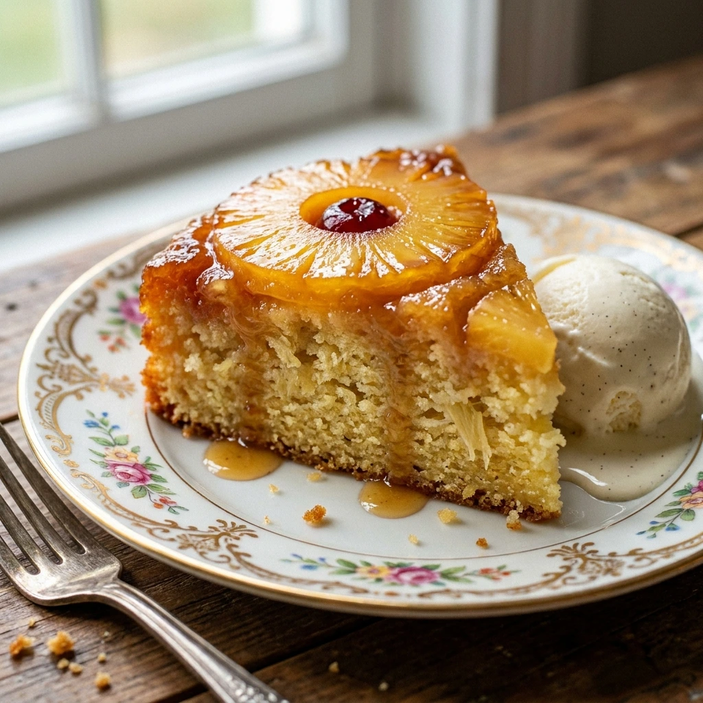 pineapple upside down cake recipe